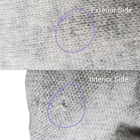 VINEYARD VINES Grey Ottoman Wool Cashmere Blend Knit Sweater Mini Dress XS - Picture 8 of 8